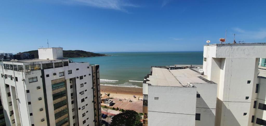 Cobertura c/ vista para o mar e montanhas, churrasqueira, 4 quartos 2 Vg garagem Guarapari Exterior foto