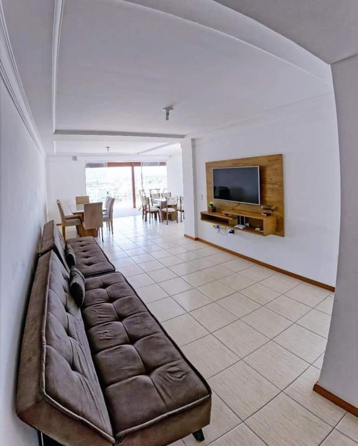 Cobertura c/ vista para o mar e montanhas, churrasqueira, 4 quartos 2 Vg garagem Guarapari Exterior foto